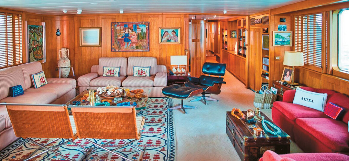 Η ιστορία του «Aetea»: Πωλητήριο στο μυθικό γιοτ της οικογένειας Γουλανδρή