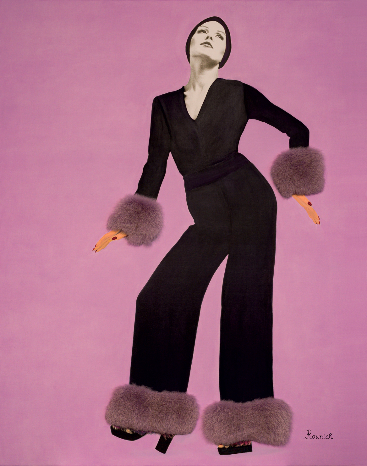 Della Rounick: Συνδυάζει αριστοτεχνικά ζωγραφική και μόδα