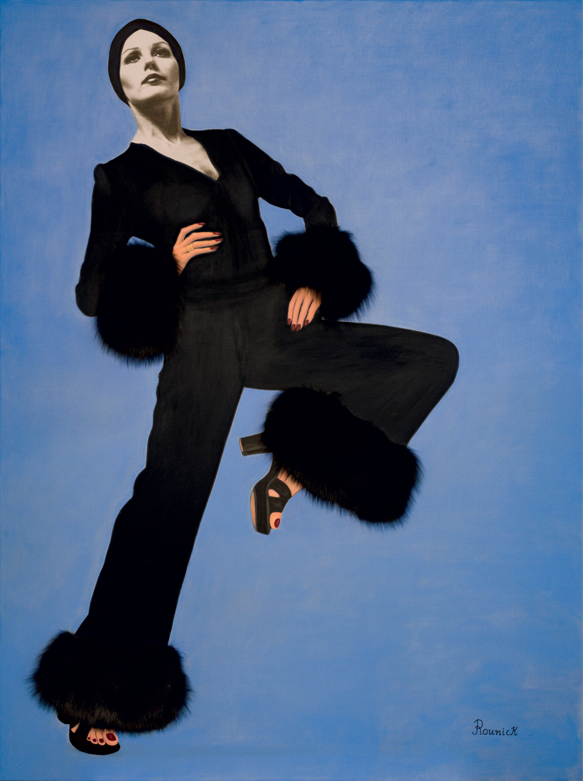 Della Rounick: Συνδυάζει αριστοτεχνικά ζωγραφική και μόδα