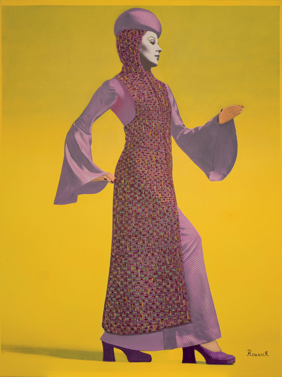 Della Rounick: Συνδυάζει αριστοτεχνικά ζωγραφική και μόδα