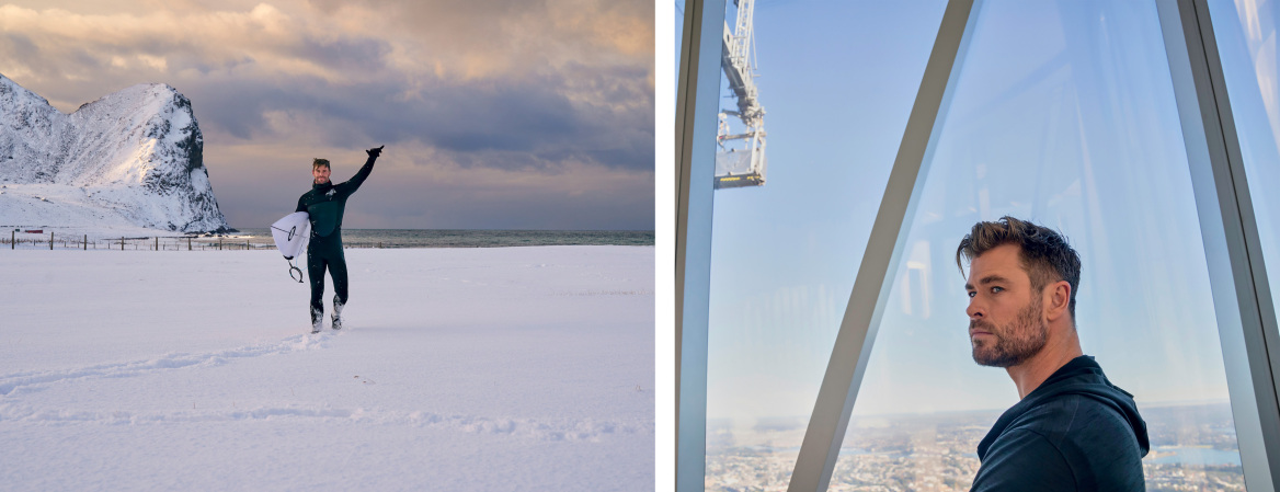 Κρις Χέμσγουορθ: Έφτασε σώμα και πνεύμα στα άκρα για το νέο του ντοκιμαντέρ και μεταμορφώθηκε