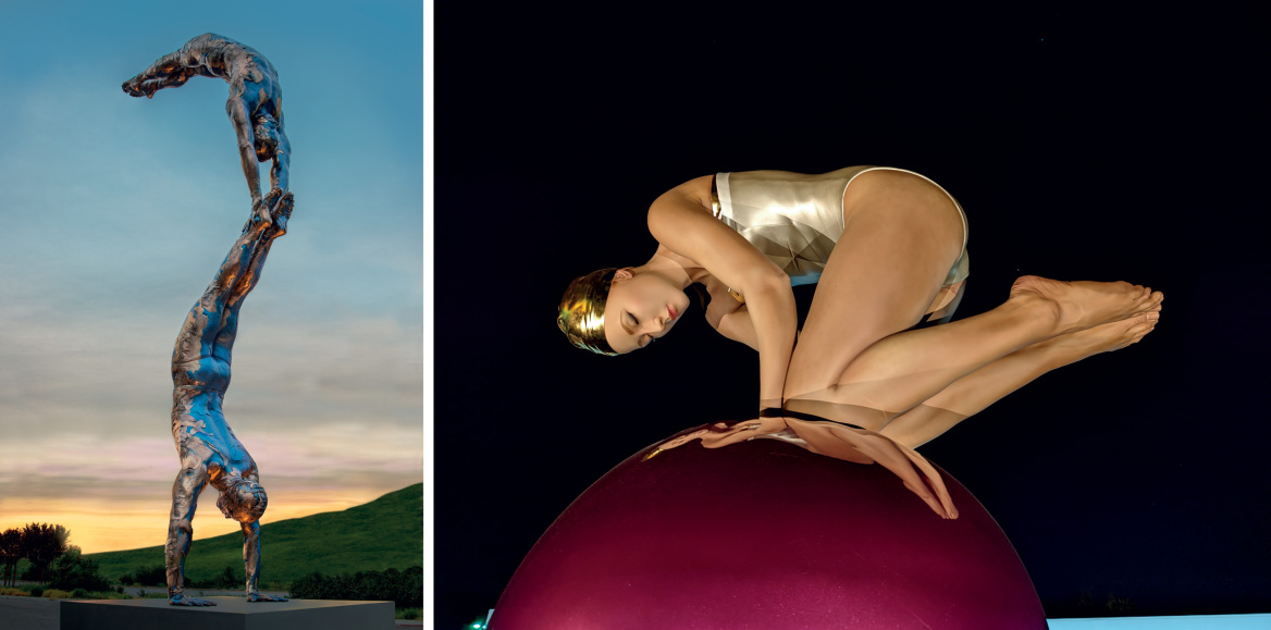 Carole A. Feuerman: Οι γλυπτές κολυμβήτριες