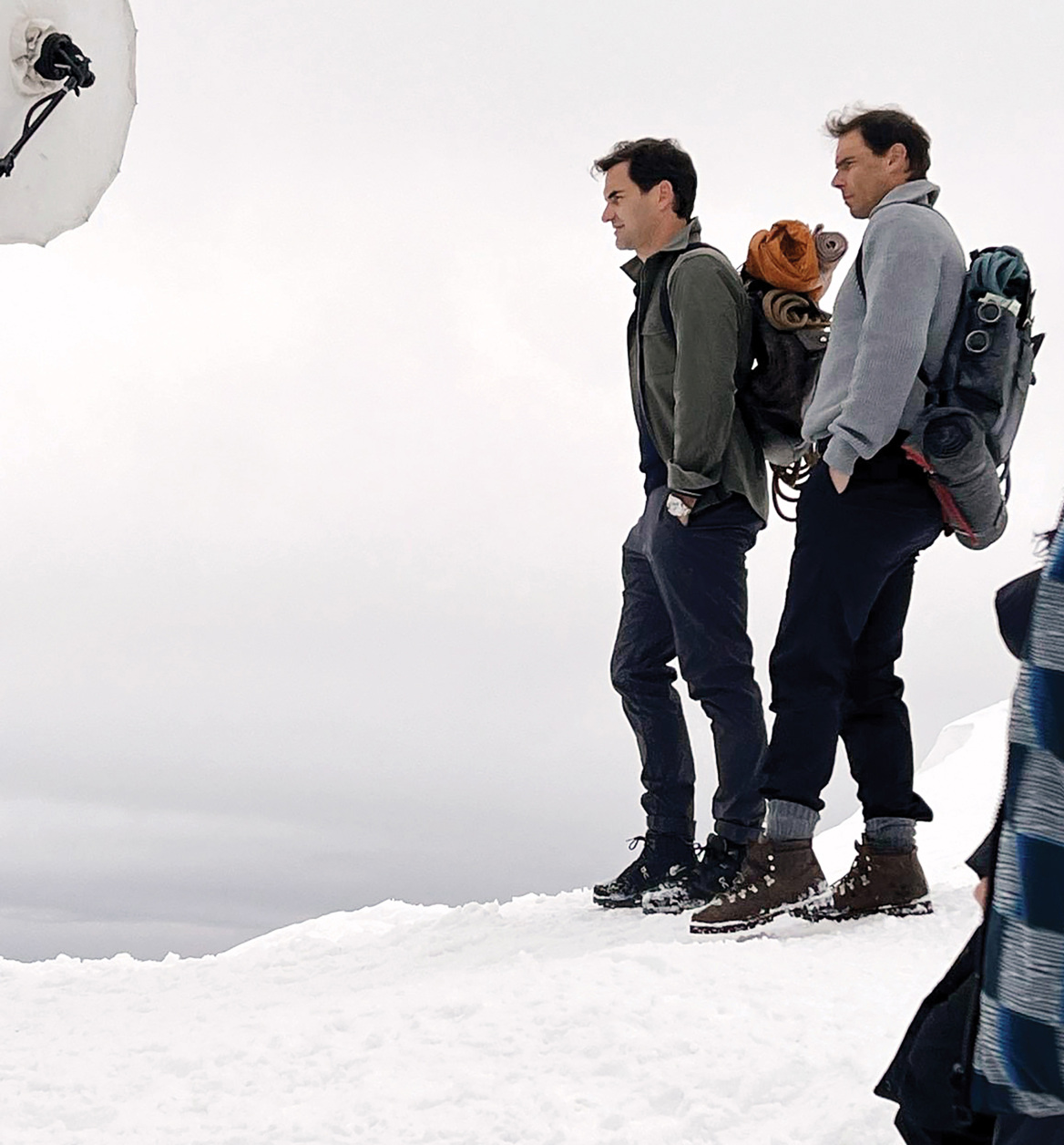 Nadal και Federer ανέβηκαν στις Αλπεις για τον Louis Vuitton 