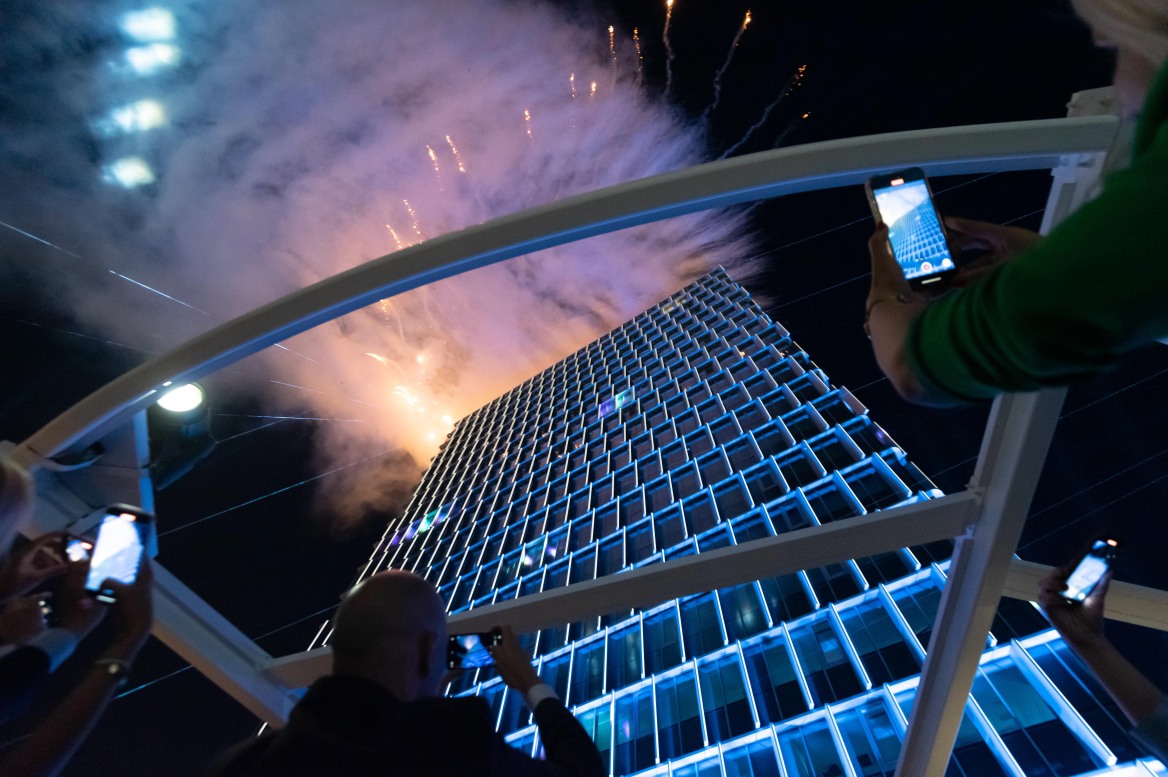 Ο πρώτος «πράσινος» και «ψηφιακός» ουρανοξύστης της χώρας, είναι  γεγονός 		