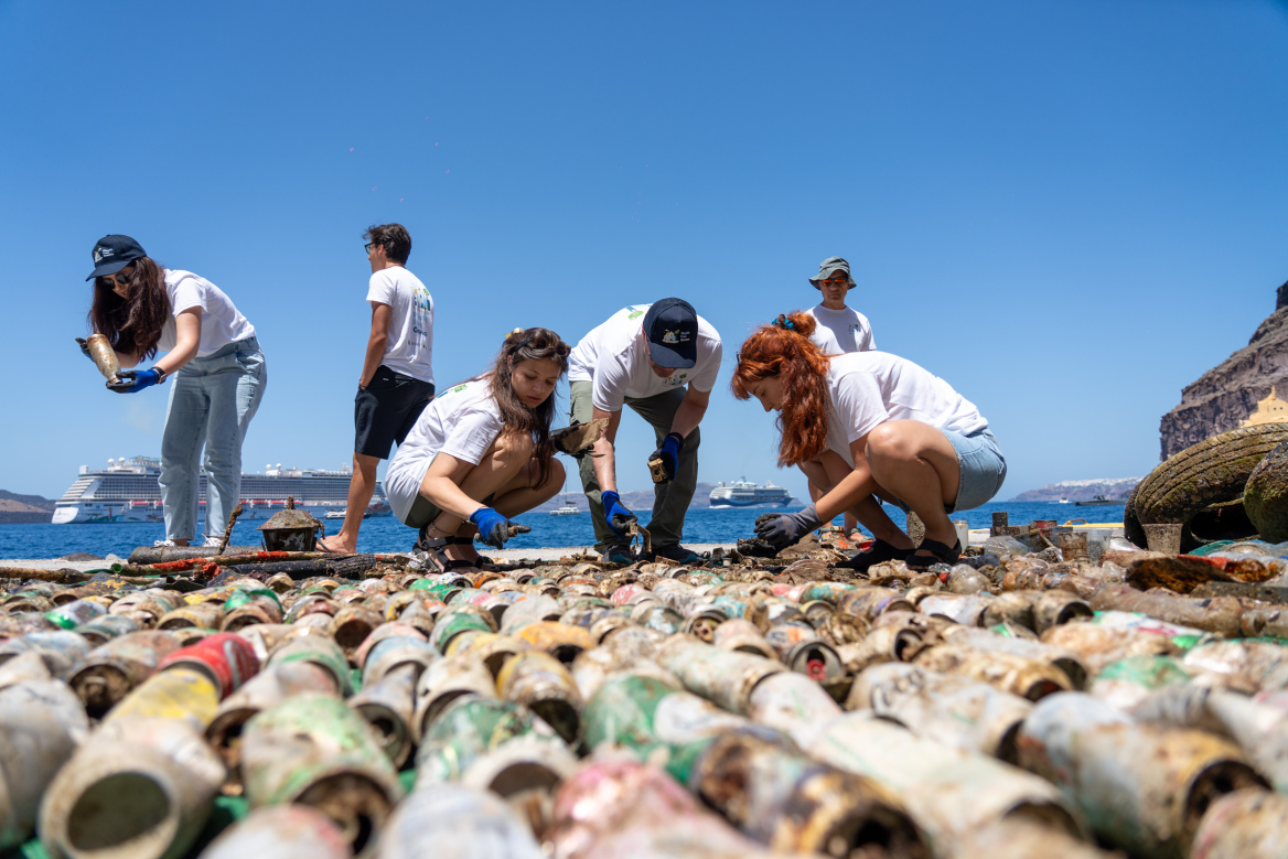 Plastic Free Greece: Σαντορίνη