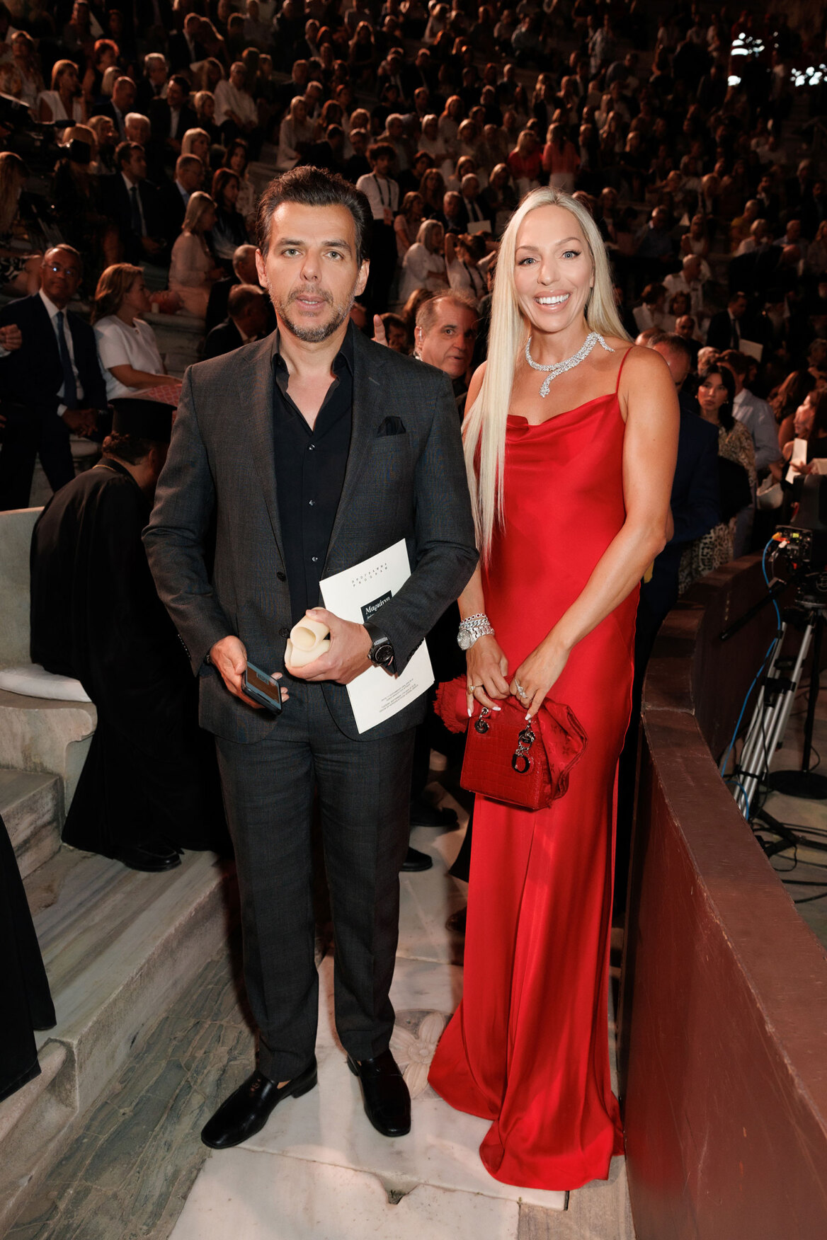 Ήταν όλοι εκεί για τη Μαριάννα Βαρδινογιάννη: Δείτε φωτογραφίες από τη συγκινητική εκδήλωση ένα χρόνο μετά τον θάνατό της