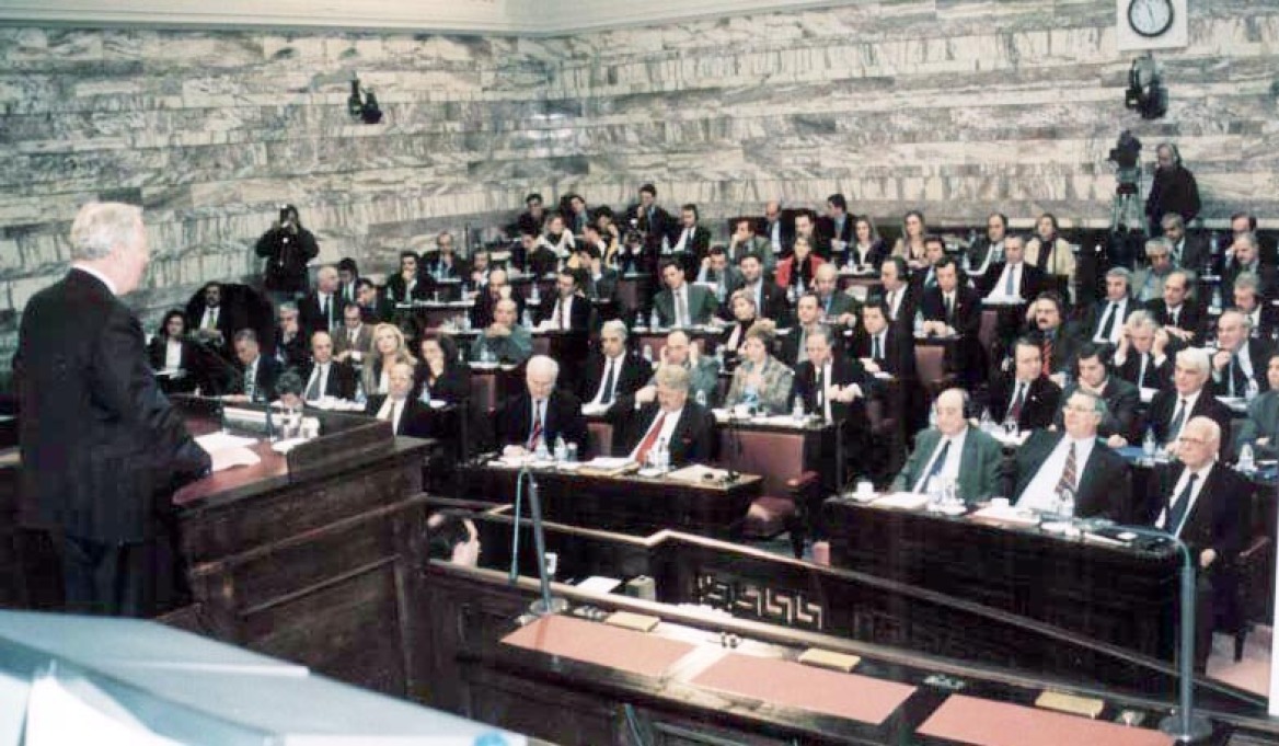 Κωνσταντίνος Καραμανλής: «Είμαι εγώ ο δεξιός; Kαι ποιοι είναι οι αριστεροί;» 