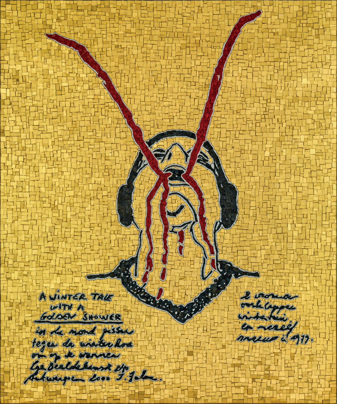 Ο Γιαν Φαμπρ εξηγεί γιατί χρησιμοποιεί το δικό του αίμα στα έργα τέχνης του