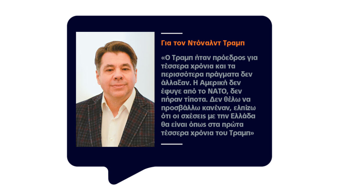 Τζορτζ Τσούνης στον Δανίκα: Η Αμερική δεν θα αφήσει να γίνει τίποτα με την Τουρκία