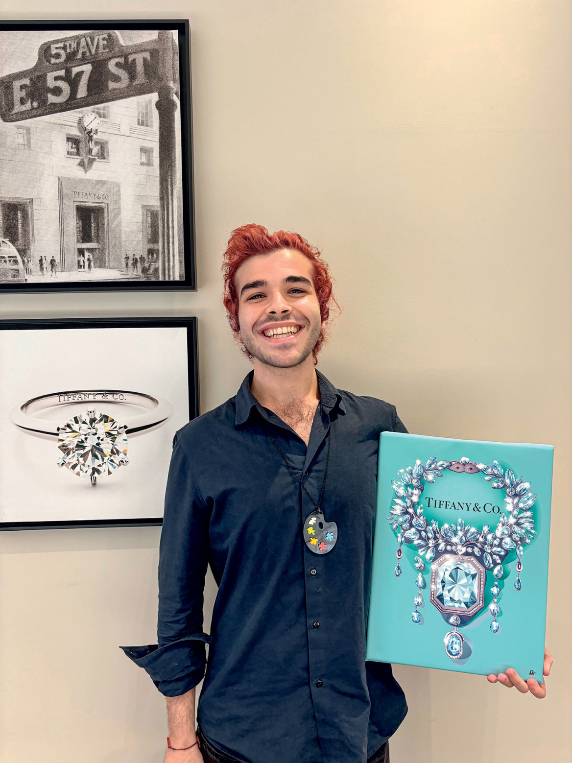  Omiros Bitton:  Pop artist στο κόκκινο 