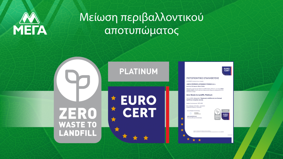 Η ΜΕΓΑ γιορτάζει την Παγκόσμια Ημέρα Περιβάλλοντος με γνώμονα τη βιωσιμότητα!