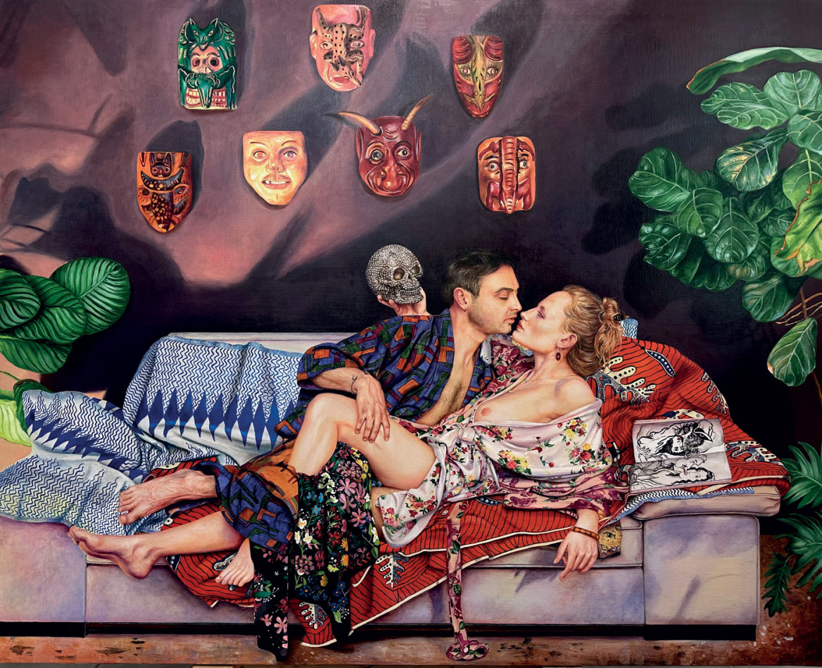 Nazanin Pouyandeh: Έρωτας και πόλεμος στον καμβά