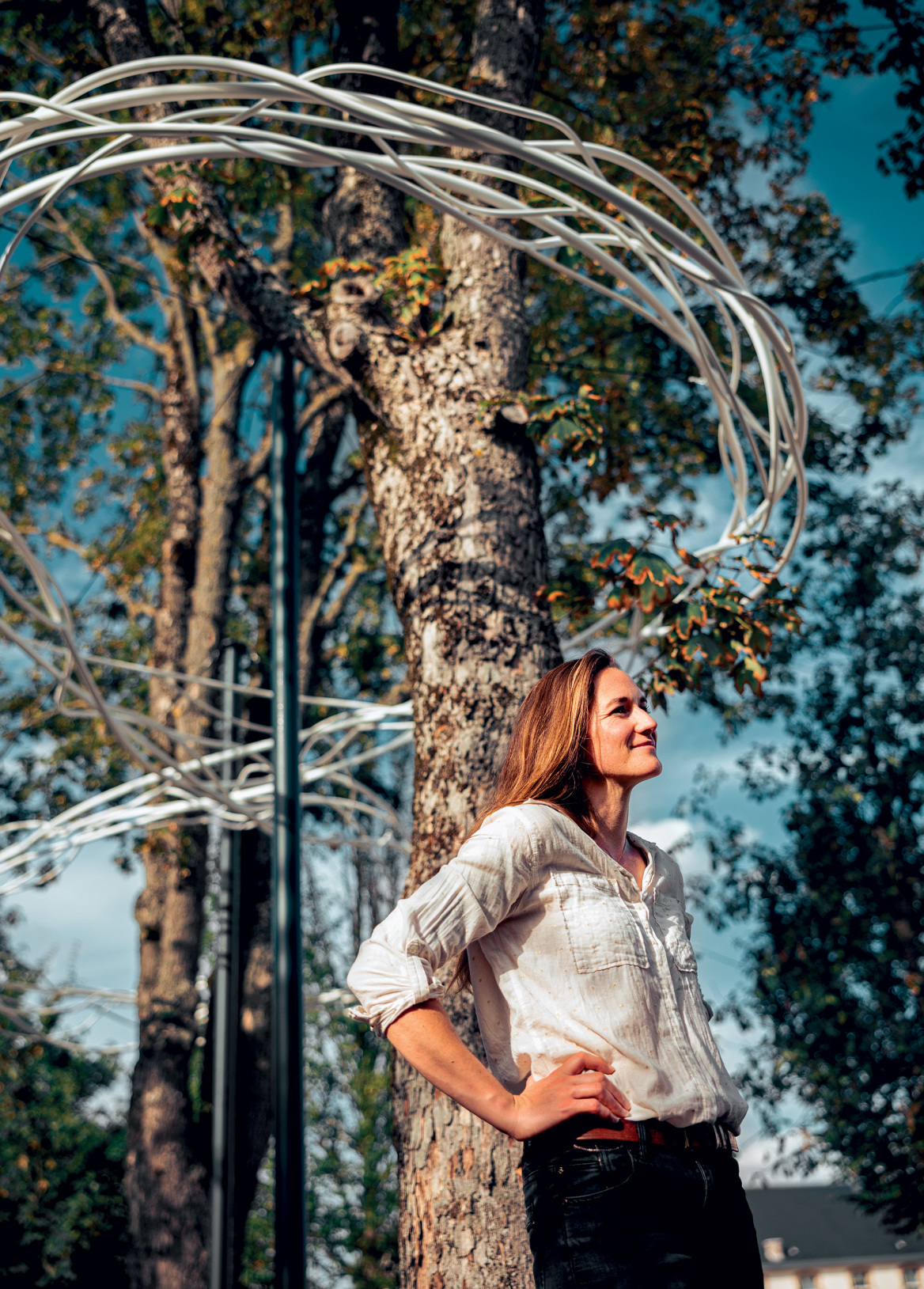 Lélia Demoisy: Γλυπτική με υλικά της φύσης