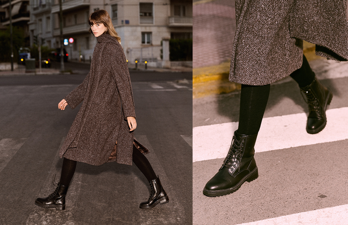 Γυναικεία Παπούτσια για τον χειμώνα: Με urban style η νέα καμπάνια Parex LightSteps