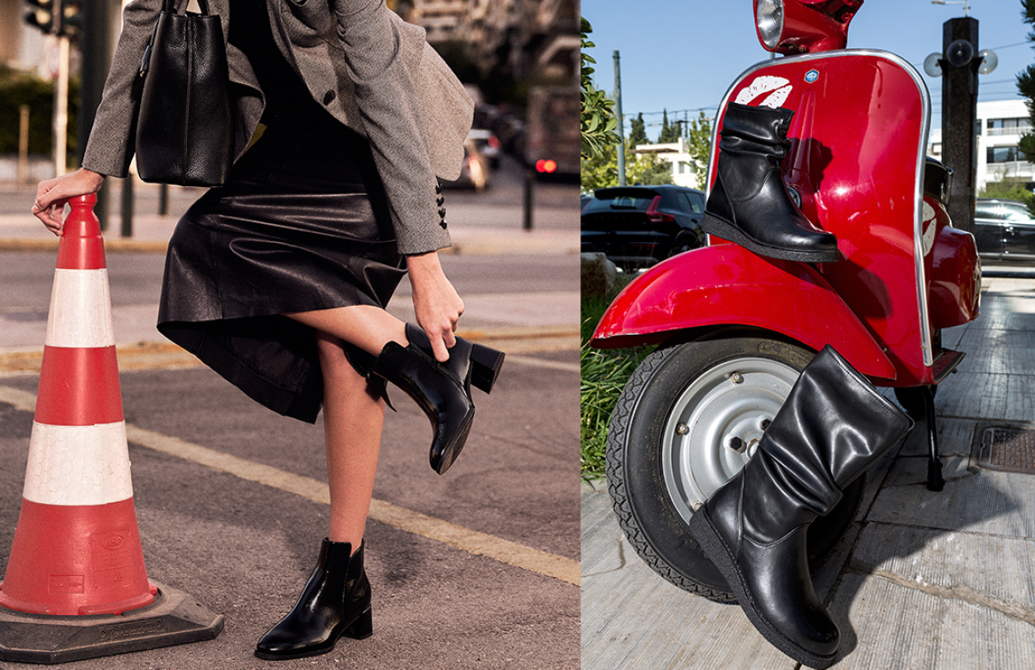 Γυναικεία Παπούτσια για τον χειμώνα: Με urban style η νέα καμπάνια Parex LightSteps