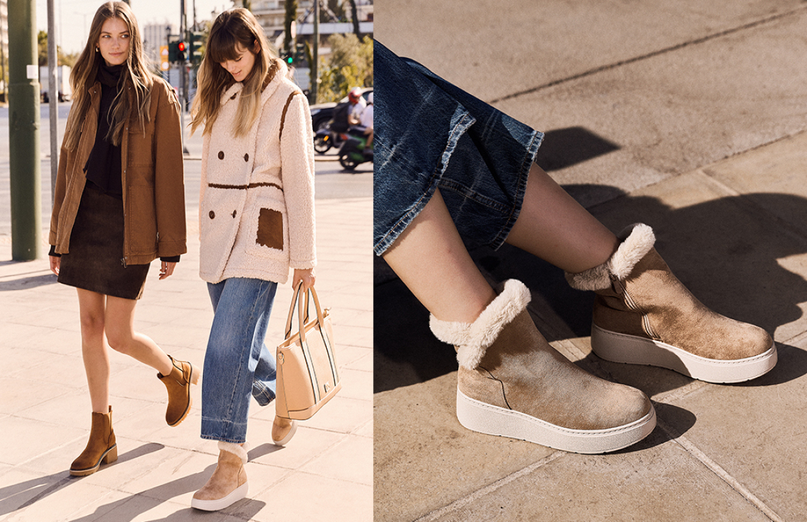 Γυναικεία Παπούτσια για τον χειμώνα: Με urban style η νέα καμπάνια Parex LightSteps