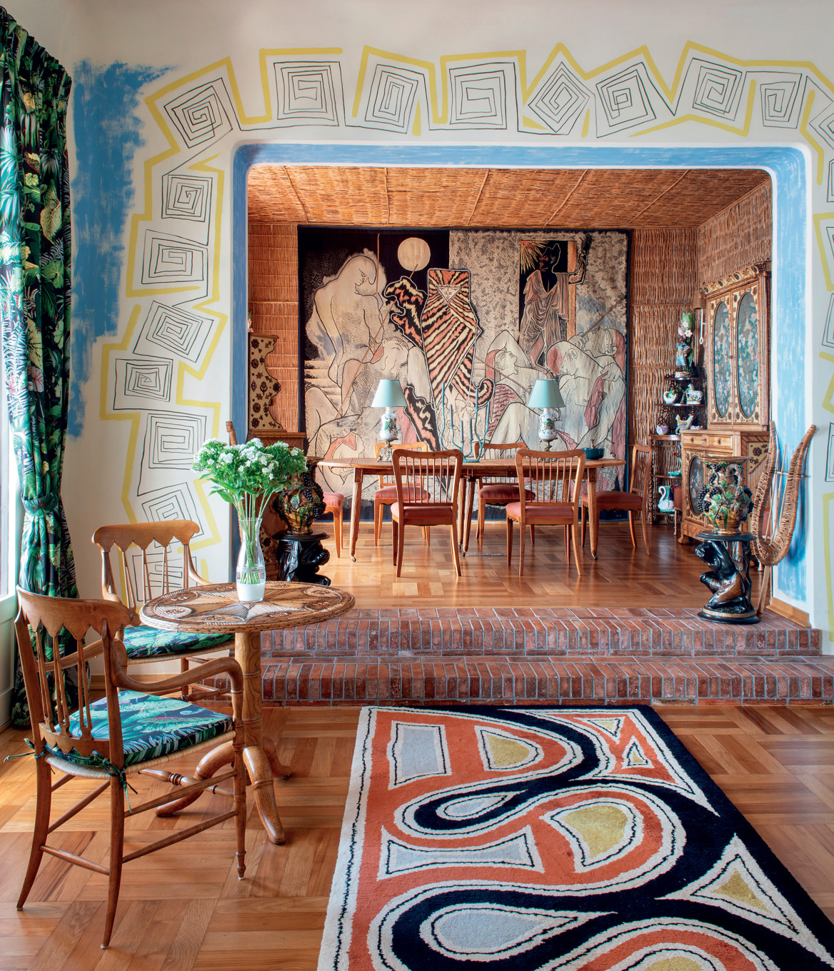 Santo Sospir, η βίλα με τα «τατουάζ» του Κοκτό