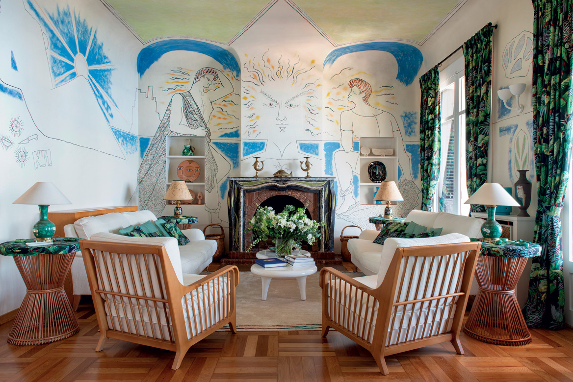 Santo Sospir, η βίλα με τα «τατουάζ» του Κοκτό