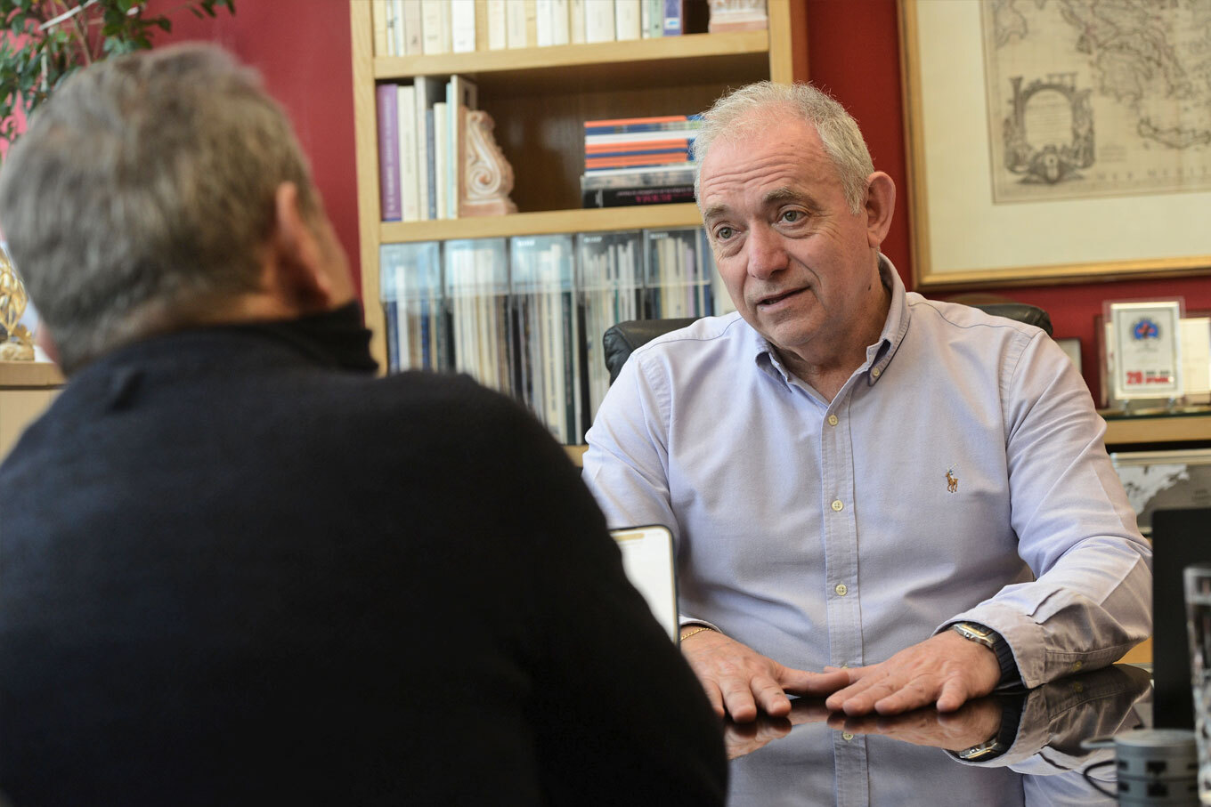 O Ευθύμης Λέκκας στον Δανίκα - Θα ανησυχήσω αν γίνει σεισμός στην Κωνσταντινούπολη