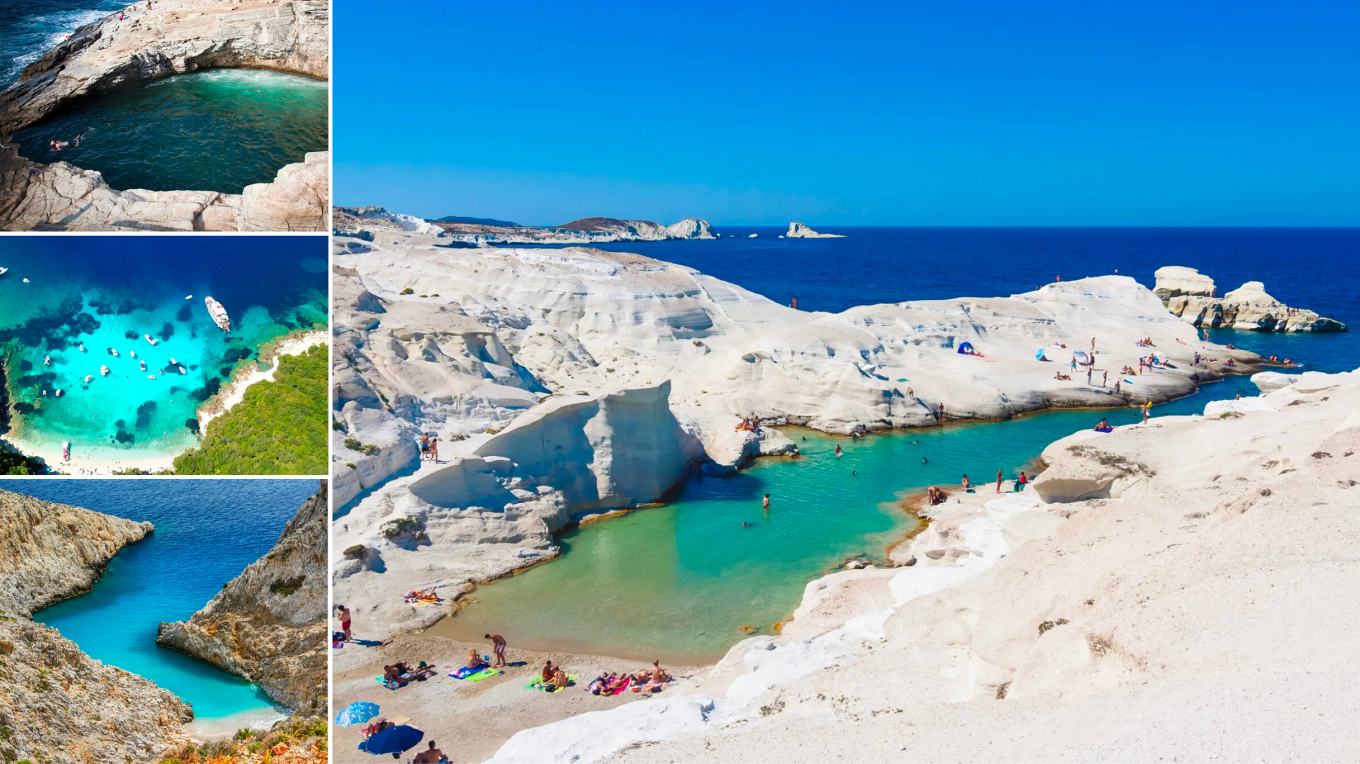 Επτά φυσικές πισίνες στα ελληνικά νησιά - Απόκοσμα τοπία, υπέροχα νερά, μαγευτικά χρώματα