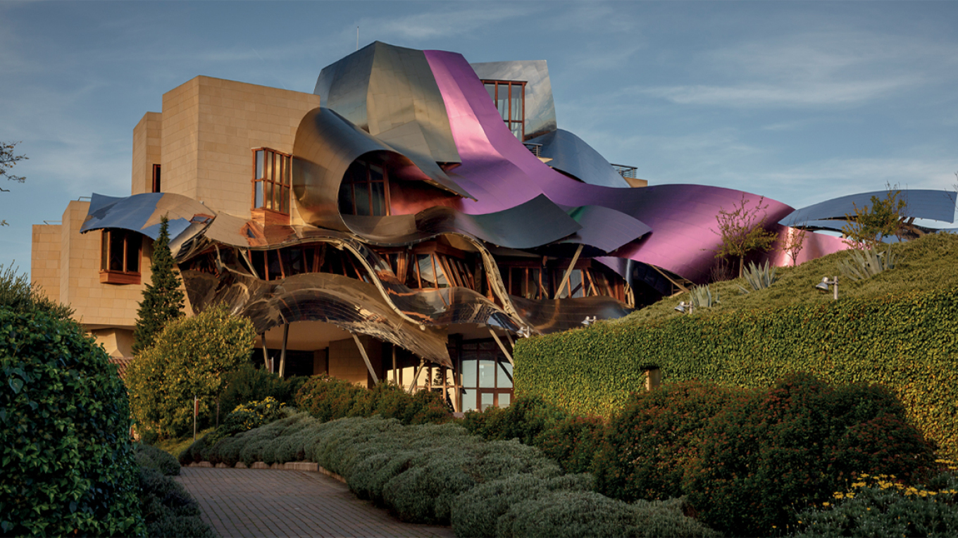 Marques de Riscal, ο design ναός του κρασιού