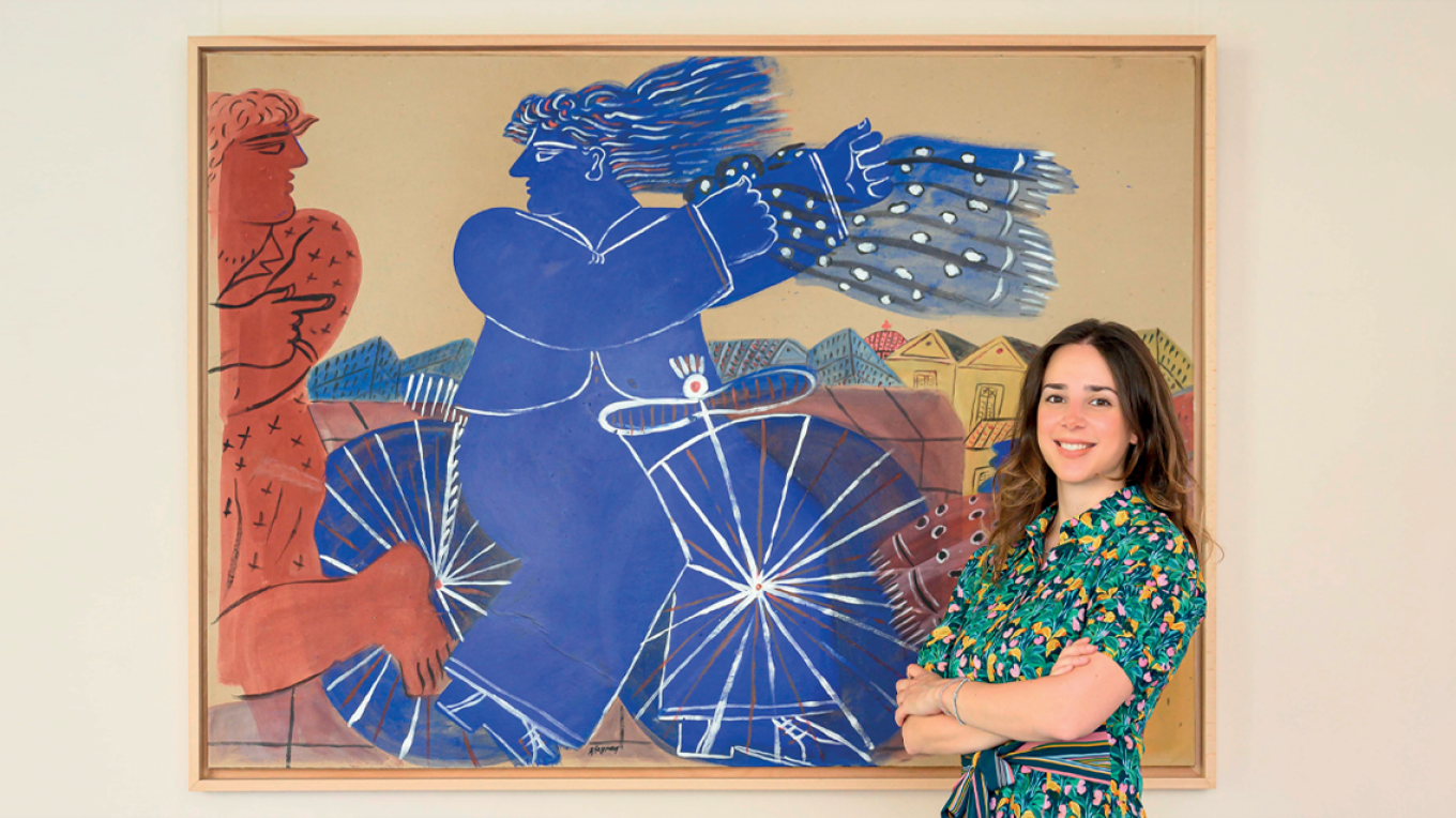 Βικτωρία Φασιανού: «Η ζωή με τον μεγάλο ζωγράφο και πατέρα μου» 