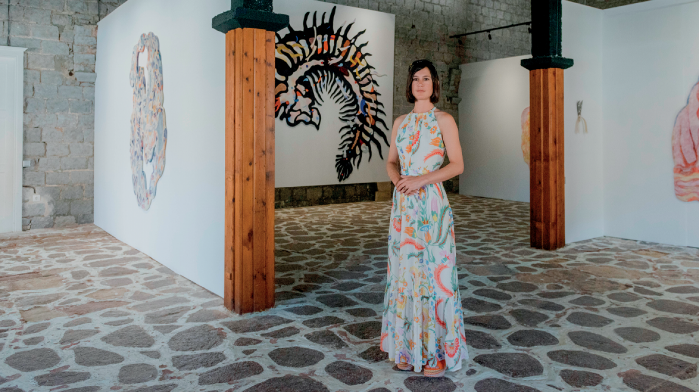 Wilhel mina von Blumenthal: Η βαρόνη της τέχνης στην Ύδρα