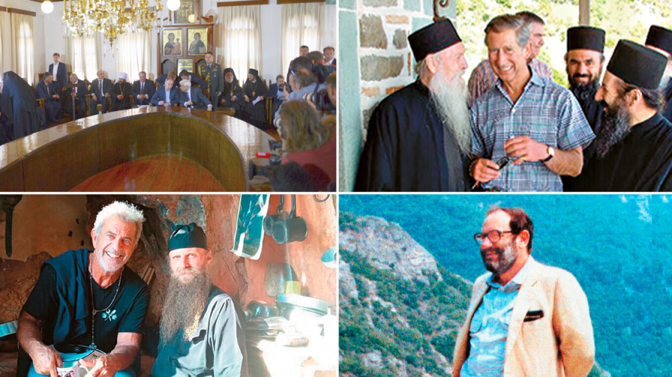 Από τον Ουμπέρτο Έκο στον Μελ Γκίμπσον - Ηγέτες κρατών, ηθοποιοί, συγγραφείς και αθλητές στο «Περιβόλι της Παναγιάς» 