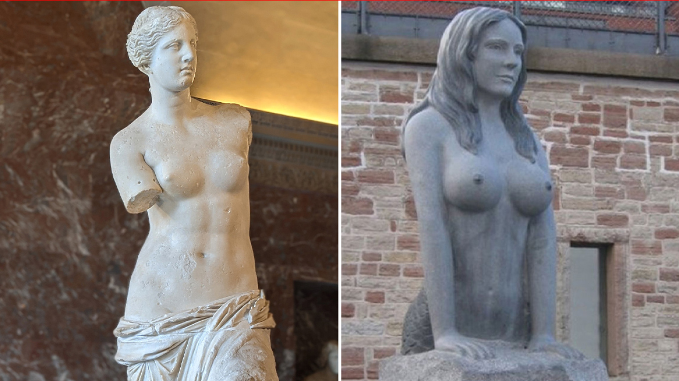 Από την Αφροδίτη της Μήλου στη Γοργόνα της Δανίας – Πότε το γυναικείο στήθος γίνεται από τέχνη, πορνό
