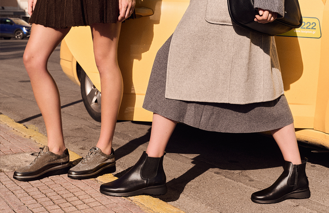 Γυναικεία Παπούτσια για τον χειμώνα: Με urban style η νέα καμπάνια Parex LightSteps