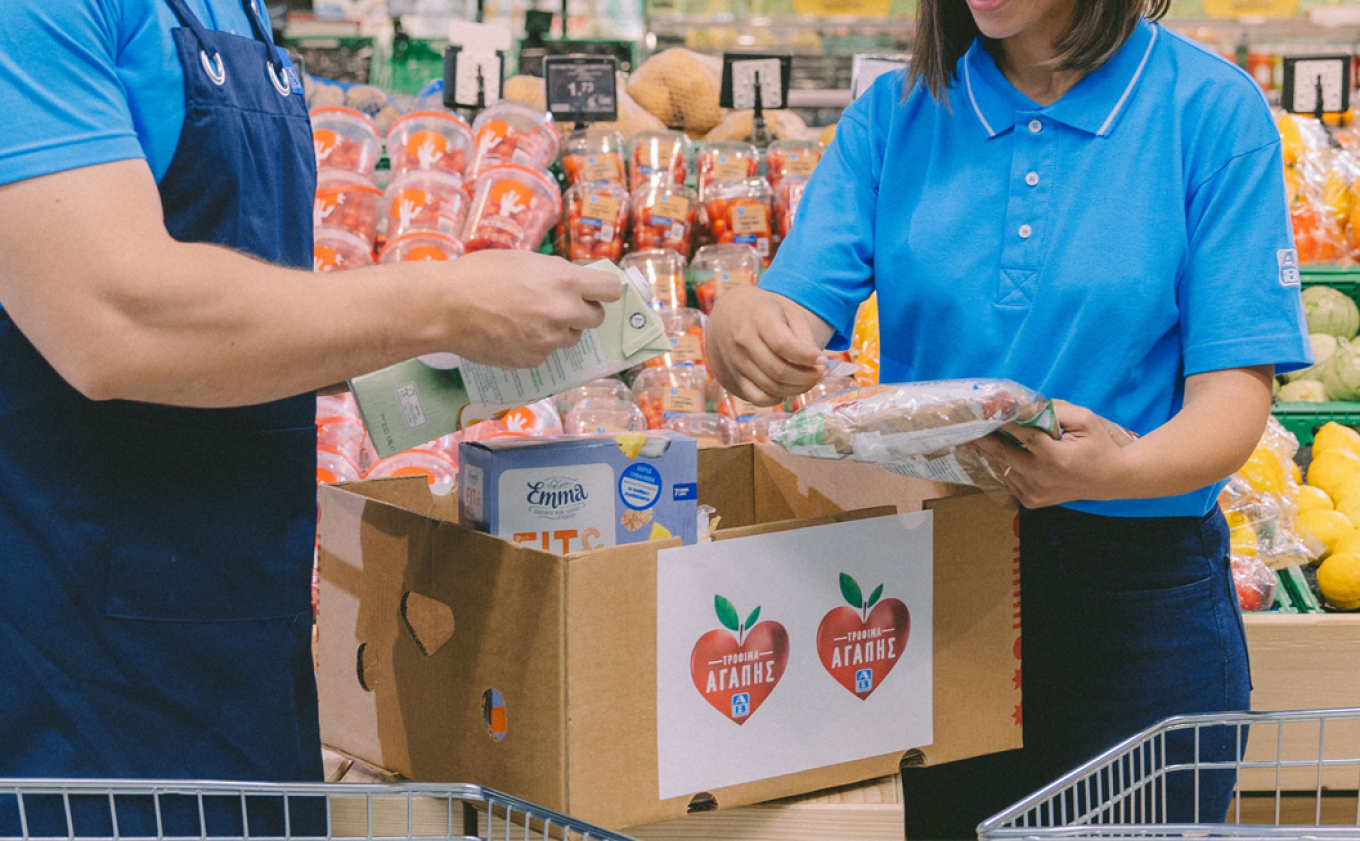 Τρόφιμα Αγάπης: η κοινωνική δράση της ΑΒ Βασιλόπουλος που μειώνει τη σπατάλη τροφίμων