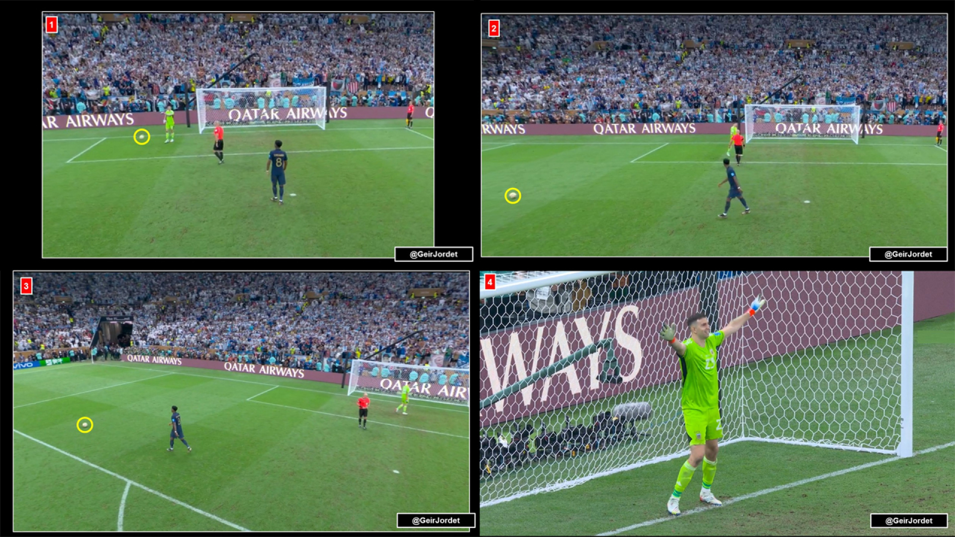 Τα mind games του Ντίμπου Μαρτίνεζ στο Μουντιάλ  που άλλαξαν τους κανονισμούς για τα πέναλτι