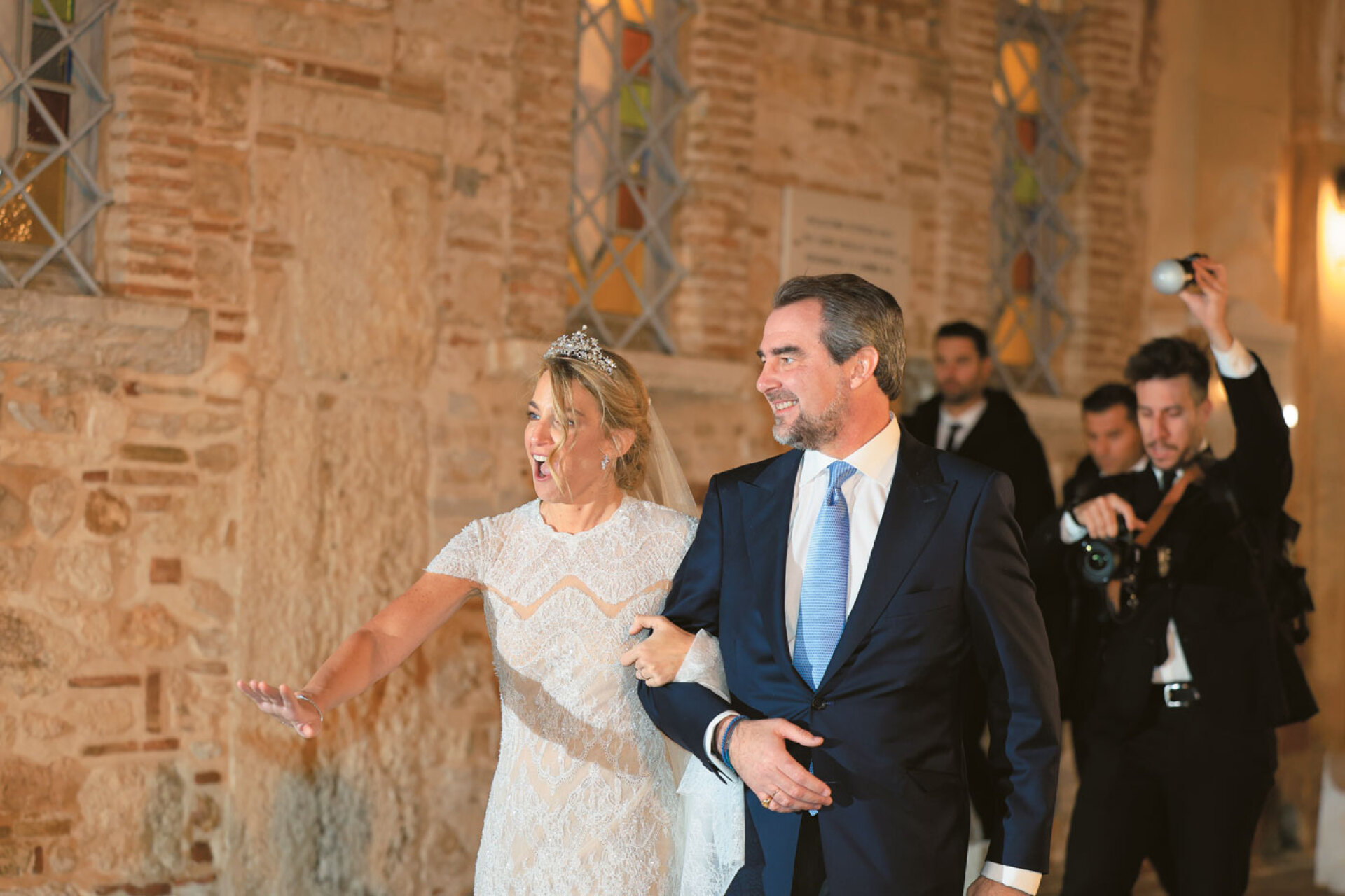 Όσα έγιναν στον γάμο του Νικόλαου Ντε Γκρες και της Χρυσής Βαρδινογιάννη