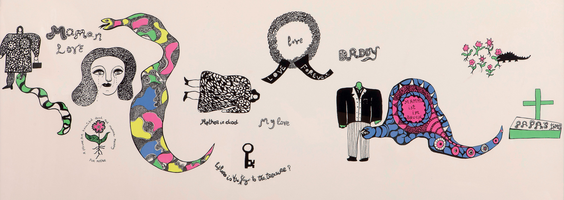 Ο χρωματιστός κόσμος της Niki de Saint Phalle