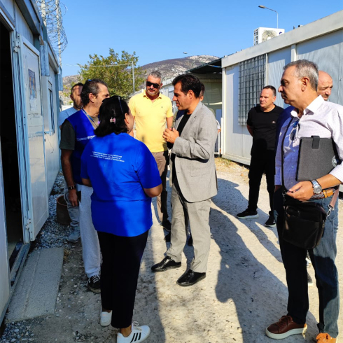 Στην Αμυγδαλέζα ο Πλεύρης: Φυλακή ή επιστροφή για όσους μπαίνουν παράνομα στη χώρα
