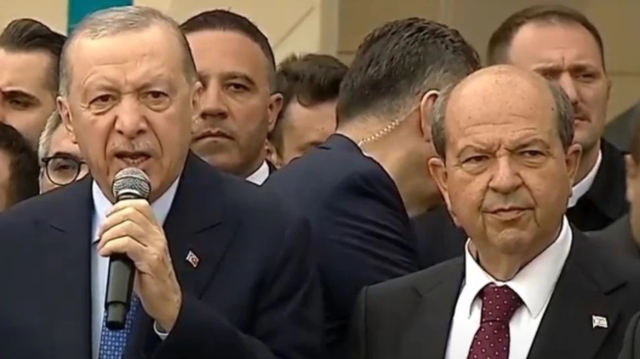Ερντογάν στα εγκαίνια του προεδρικού συγκροτήματος του ψευδοκράτους: Βάζουμε ακόμα μια σφραγίδα σε αυτά τα εδάφη