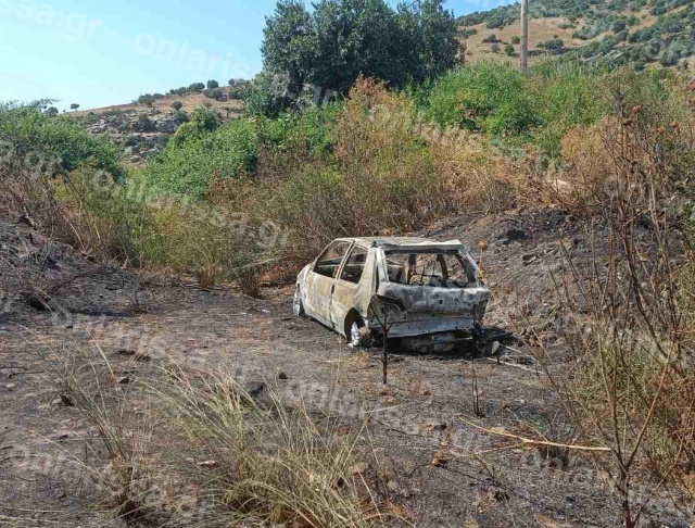 Θρήνος στη Λάρισα: Αστυνομικός και πατέρας τριών παιδιών ο 45χρονος που απανθρακώθηκε μέσα στο αυτοκίνητό του