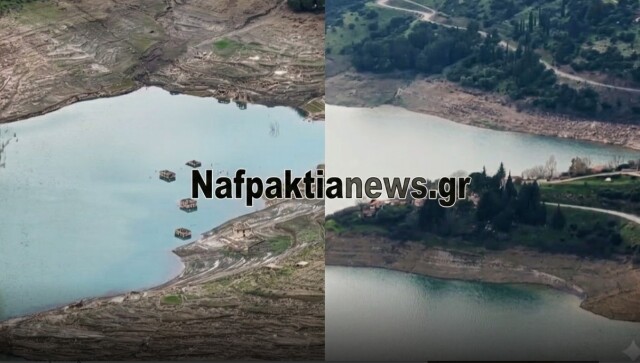 ΑΝΕΒΗΚΕ Η ΣΤΑΘΜΗ ΣΤΗ ΛΙΜΝΗ ΤΟΥ ΜΟΡΝΟΥ, ΕΝΘΑΡΡΥΝΤΙΚΟ ΓΙΑ ΤΑ ΑΠΟΘΕΜΑΤΑ ΝΕΡΟΥ ΠΟΥ ΤΡΟΦΟΔΟΤΟΥΝ ΤΗΝ ΑΤΤΙΚΗ: ΔΕΙΤΕ ΒΙΝΤΕΟ