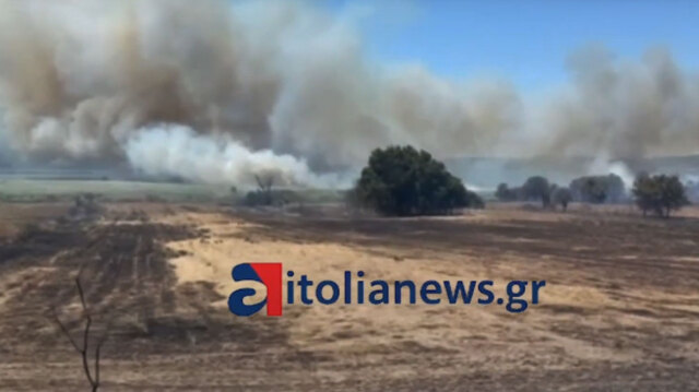 Φωτιά τώρα στη Φραξιά Βόνιτσας - Σηκώθηκαν 5 εναέρια, δείτε βίντεο