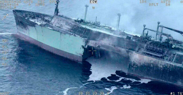 ΑΝΟΙΞΕ ΣΤΑ ΔΥΟ ΔΕΞΑΜΕΝΟΠΛΟΙΟ ΠΟΥ ΜΕΤΕΦΕΡΕ LNG ΣΤΗ ΜΕΣΟΓΕΙΟ, Η ΡΩΣΙΑ ΚΑΤΗΓΟΡΕΙ ΤΗΝ ΟΥΚΡΑΝΙΑ ΓΙΑ ΕΠΙΘΕΣΗ ΜΕ DRONE