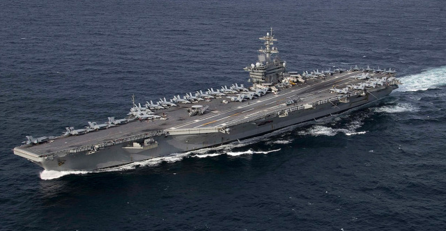 ΤΟ ΙΡΑΝ ΙΣΧΥΡΙΖΕΤΑΙ ΟΤΙ ΣΤΟΧΕΥΣΕ ΤΟ ΑΜΕΡΙΚΑΝΙΚΟ ΑΕΡΟΠΛΑΝΟΦΟΡΟ «ΑΒΡΑΑΜ ΛΙΝΚΟΛΝ» ΜΕ ΠΥΡΑΥΛΟΥΣ ΚΡΟΥΖ