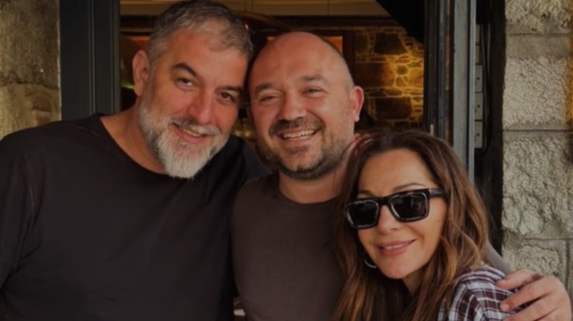 Δέσποινα Βανδή και Βασίλης Μπισμπίκης: Η απόδραση στη Χαλκίδα και η φωτογραφία σε γνωστό ουζερί