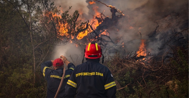 Χωρίς ενιαίο μέτωπο η φωτιά στη Σίβηρη Χαλκιδικής: Μάχη με διάσπαρτες εστίες, 481 άνθρωποι μεταφέρθηκαν σε ασφαλή σημεία από παραλία