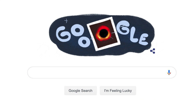 Google Doodle: Η πρώτη εικόνα Μαύρης Τρύπας που δεν... είδαμε στην Ελλάδα