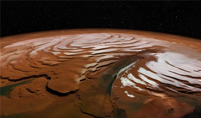 Διάστημα: Εντοπίστηκε δεξαμενή με πάγο κάτω από την επιφάνεια του Άρη