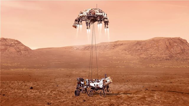 NASA: Προσεδαφίστηκε το Perseverance στον Άρη - Τα 7 λεπτά του τρόμου και οι πρώτες εικόνες από τον Κόκκινο Πλανήτη