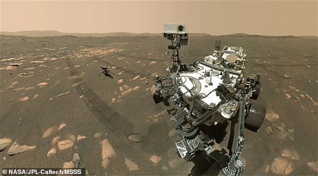 Αποστολή της NASA στον Άρη: Η selfie του Perseverance με το ελικόπτερο Ingenuity