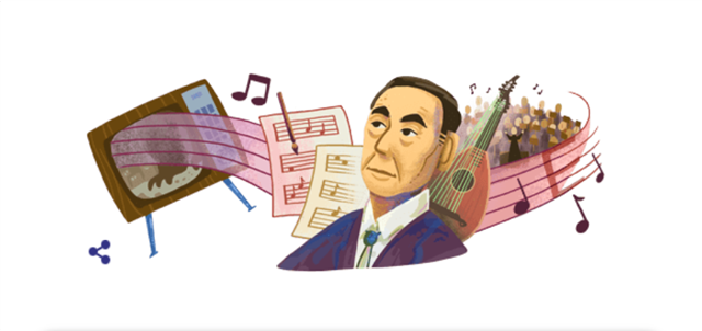 Akira Ifukube: Google doodle για τον Ιάπωνα συνθέτη που έφτιαξε τη μουσική του «Godzilla» - Βίντεο, φωτογραφίες