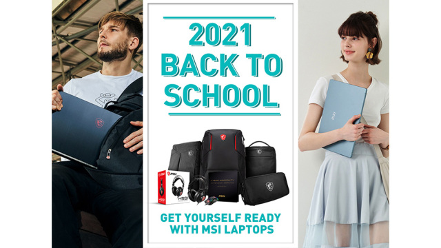 Back to school: Ετοιμάσου κατάλληλα με τα laptop της MSI