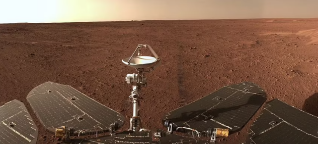 Πλανήτης Άρης: Πανοραμική εικόνα από το κινεζικό rover - Δείτε φωτογραφίες